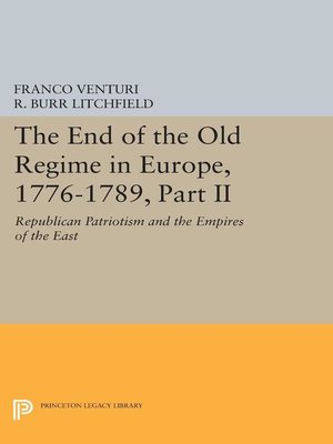 cover image of The End of the Old Regime in Europe, 1776-1789, Part II